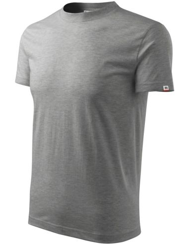 Tričko unisex Base R06 tmavosivý melír 12 (brand label)