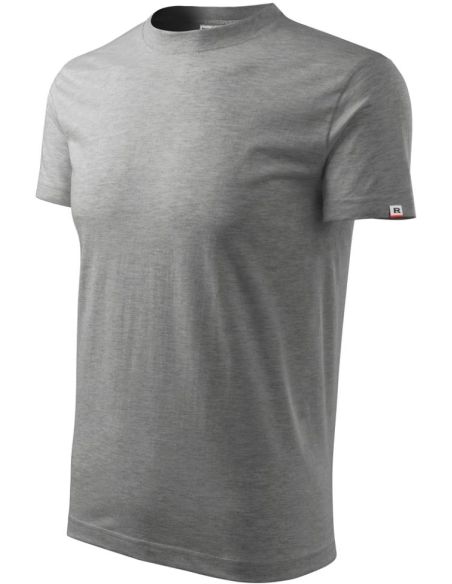 Tričko unisex Base R06 tmavosivý melír 12 (brand label)