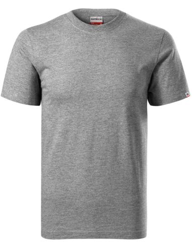 Tričko unisex Base R06 tmavosivý melír 12 (brand label)