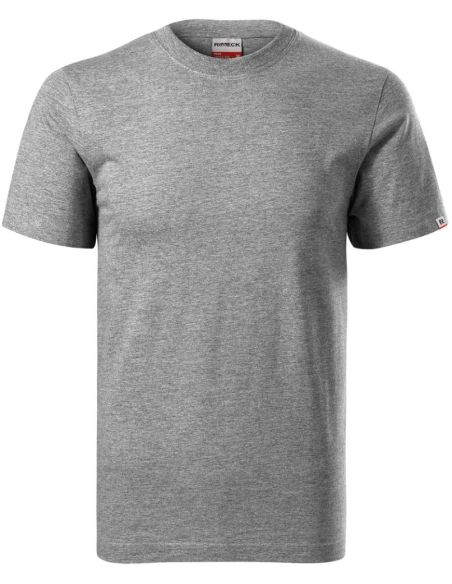 Tričko unisex Base R06 tmavosivý melír 12 (brand label)