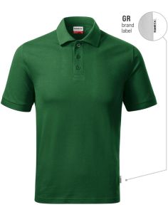 Polokošeľa pánska Resist Heavy Polo R20 fľaškovozelená 06 (brand label) 2