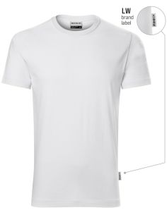 Tričko pánske Resist R01 biela 00 (brand label) 2