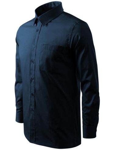 Košeľa pánska Style LS 209 tmavomodrá