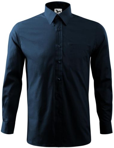 Košeľa pánska Style LS 209 tmavomodrá