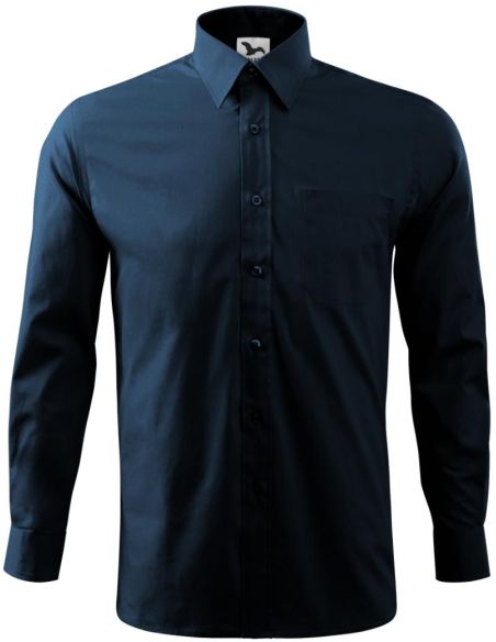 Košeľa pánska Style LS 209 tmavomodrá