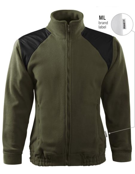 Fleece unisex Jacket Hi-Q 506 military 69 (brand label)