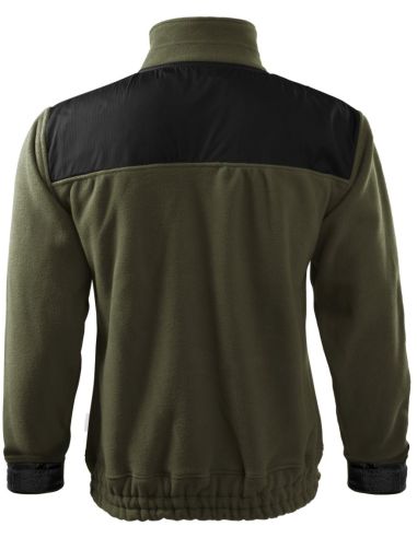 Fleece unisex Jacket Hi-Q 506 military 69 (brand label)