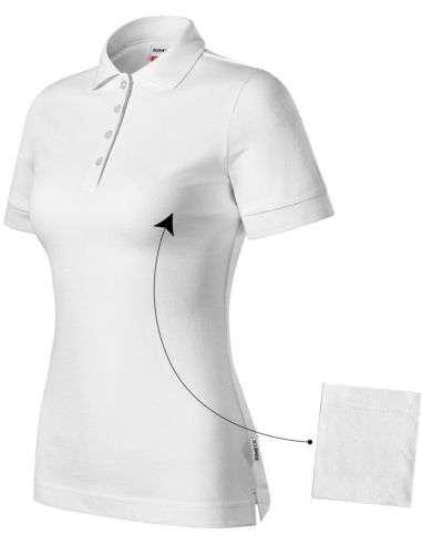 Polokošeľa dámska Resist Heavy Polo R21 biela 00 (brand label)