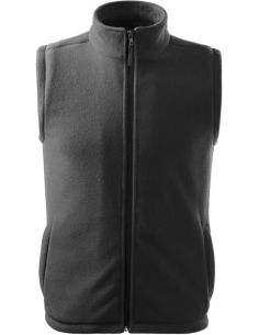 Fleece vesta unisex Next 518 oceľovo sivá 36 (brand label) 2