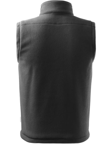 Fleece vesta unisex Next 518 oceľovo sivá 36 (brand label)