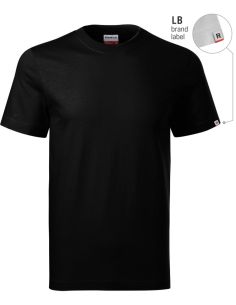 Tričko unisex Recall R07 čierna 01 (brand label) 2