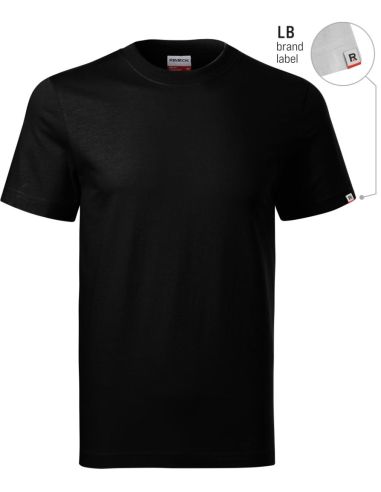 Tričko unisex Recall R07 čierna 01 (brand label)