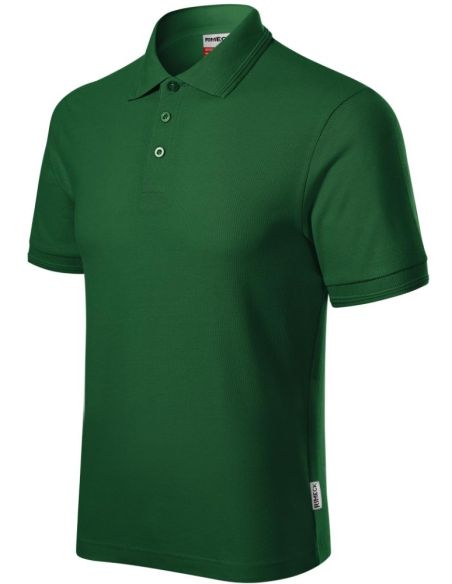 Polokošeľa pánska Reserve R22 fľaškovozelená 06 (brand label)