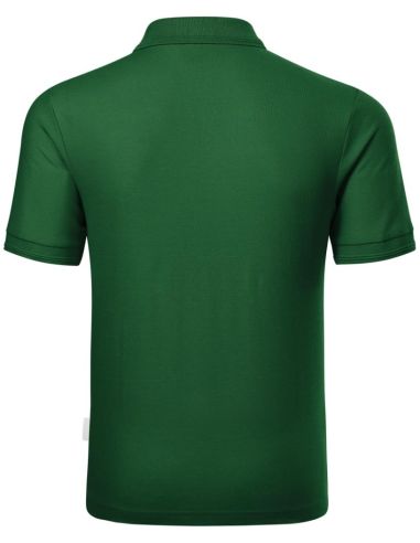 Polokošeľa pánska Reserve R22 fľaškovozelená 06 (brand label)
