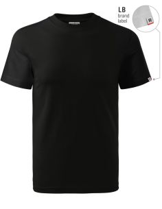 Tričko unisex Base R06 čierna 01 (brand label) 2