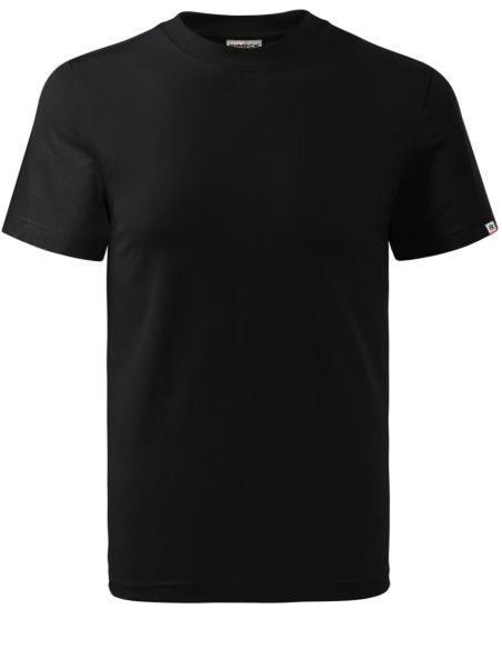 Tričko unisex Base R06 čierna 01 (brand label)