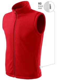 Fleece vesta unisex Next 518 červená 07 (brand label)