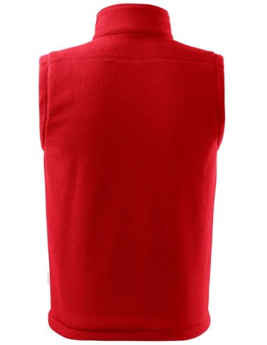 Fleece vesta unisex Next 518 červená 07 (brand label)