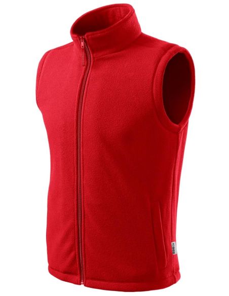 Fleece vesta unisex Next 518 červená 07 (brand label)