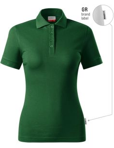 Polokošeľa dámska Resist Heavy Polo R21 fľaškovozelená 06 (brand label) 2