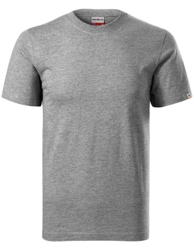 Tričko unisex Recall R07 tmavosivý melír 12 (brand label)