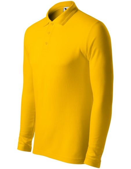 Polokošeľa pánska Pique Polo LS 221 žltá