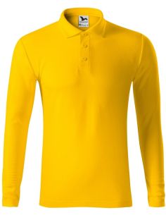 Polokošeľa pánska Pique Polo LS 221 žltá 2