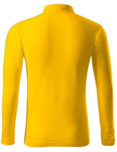 Polokošeľa pánska Pique Polo LS 221 žltá
