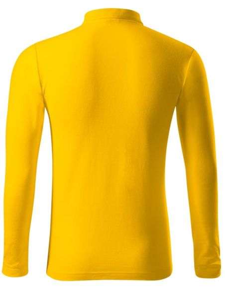 Polokošeľa pánska Pique Polo LS 221 žltá