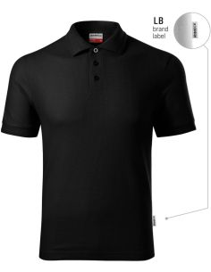Polokošeľa pánska Reserve R22 čierna 01 (brand label) 2