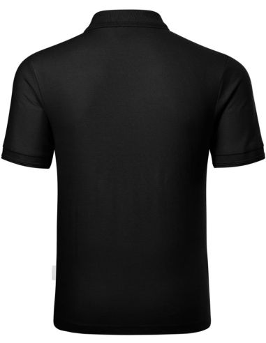 Polokošeľa pánska Reserve R22 čierna 01 (brand label)