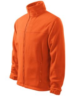 Fleece pánsky Jacket 501 oranžová 11 (brand label)