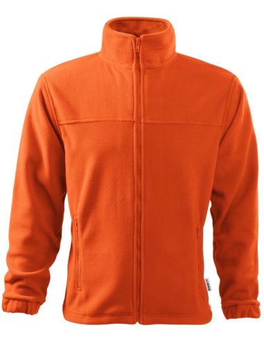Fleece pánsky Jacket 501 oranžová 11 (brand label)