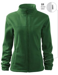 Fleece dámsky Jacket 504 fľaškovozelená 06 (brand label)