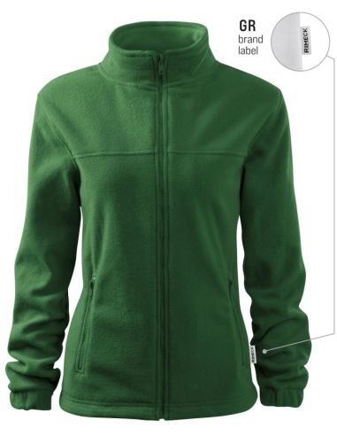 Fleece dámsky Jacket 504 fľaškovozelená 06 (brand label)