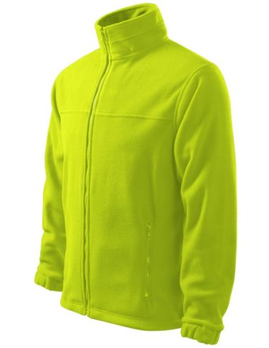 Fleece pánsky Jacket 501 limetková 62 (brand label)