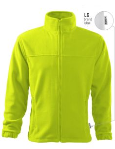 Fleece pánsky Jacket 501 limetková 62 (brand label) 2