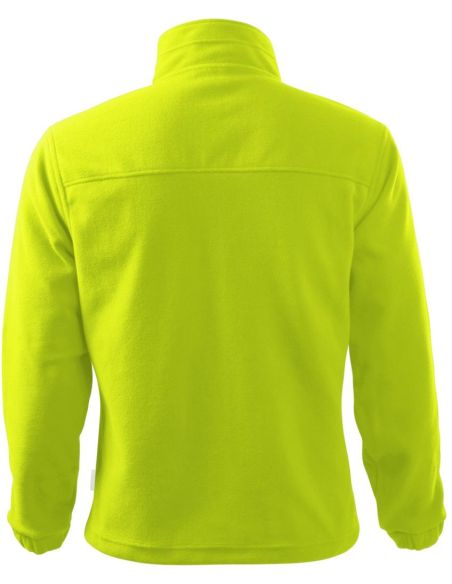 Fleece pánsky Jacket 501 limetková 62 (brand label)