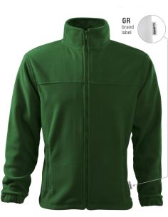 Fleece pánsky Jacket 501 fľaškovozelená 06 (brand label) 2