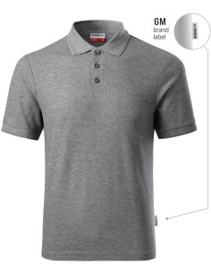 Polokošeľa pánska Reserve R22 tmavosivý melír 12 (brand label) 2