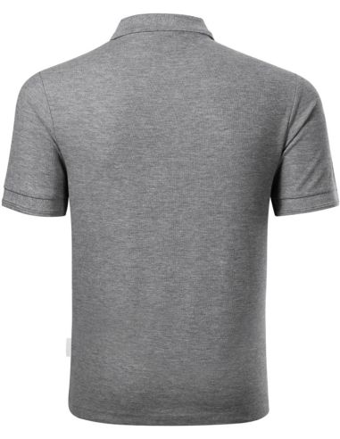 Polokošeľa pánska Reserve R22 tmavosivý melír 12 (brand label)