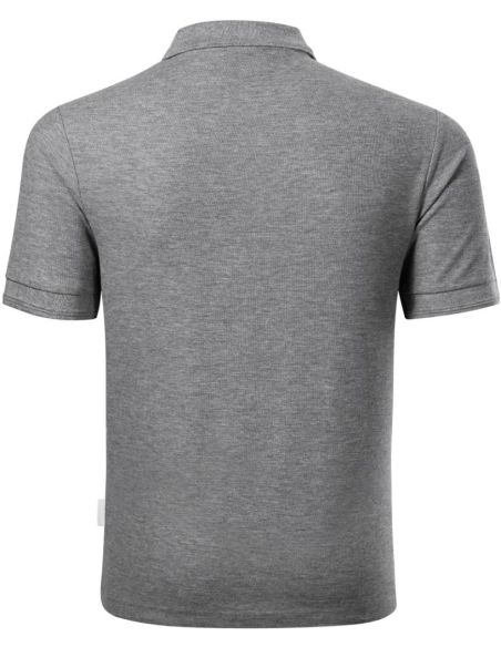 Polokošeľa pánska Reserve R22 tmavosivý melír 12 (brand label)