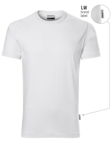 Tričko pánske Resist heavy R03 biela 00 (brand label)