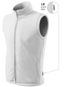 Fleece vesta unisex Next 518 biela 00 (brand label)