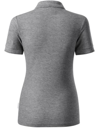 Polokošeľa dámska Reserve R23 tmavosivý melír 12 (brand label)