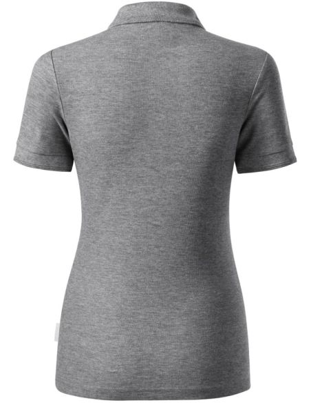 Polokošeľa dámska Reserve R23 tmavosivý melír 12 (brand label)