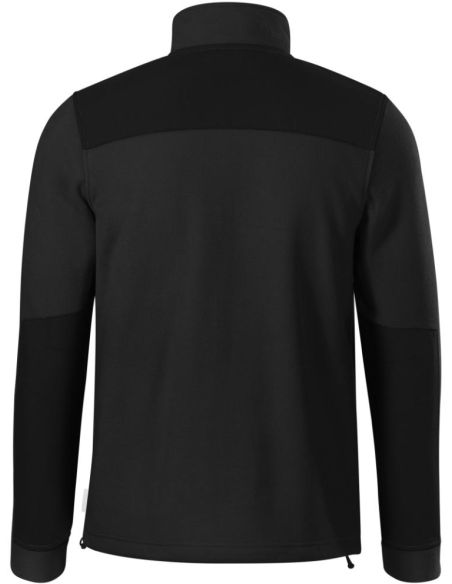 Fleece unisex Effect 530 čierna 01 (brand label)