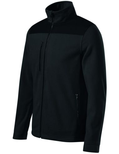 Fleece unisex Effect 530 čierna 01 (brand label)