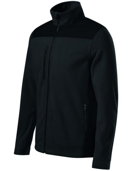 Fleece unisex Effect 530 čierna 01 (brand label)