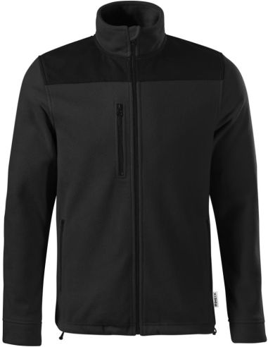 Fleece unisex Effect 530 čierna 01 (brand label)